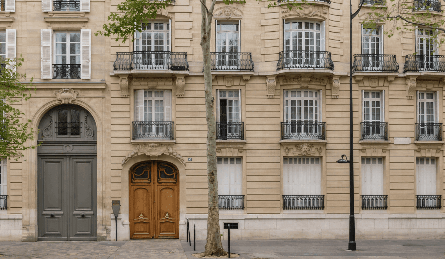 Façade du cabinet médical Villiers à Paris